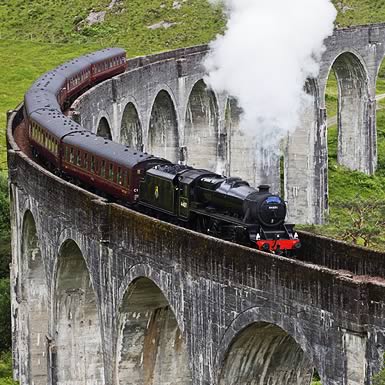 Glenfinnan, Mallaig & Jacobite Steam Train Tour